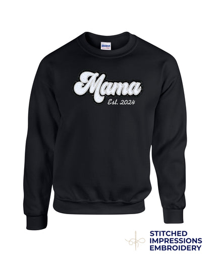 Retro Glitter Mama Sweatshirt