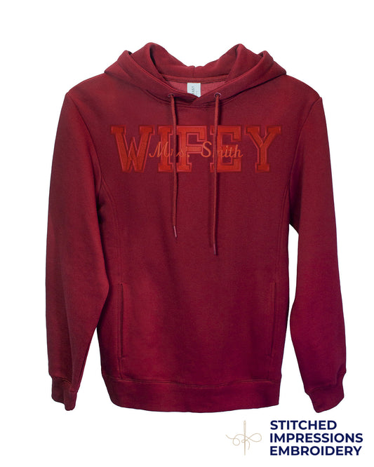 Wifey Name Hoodie