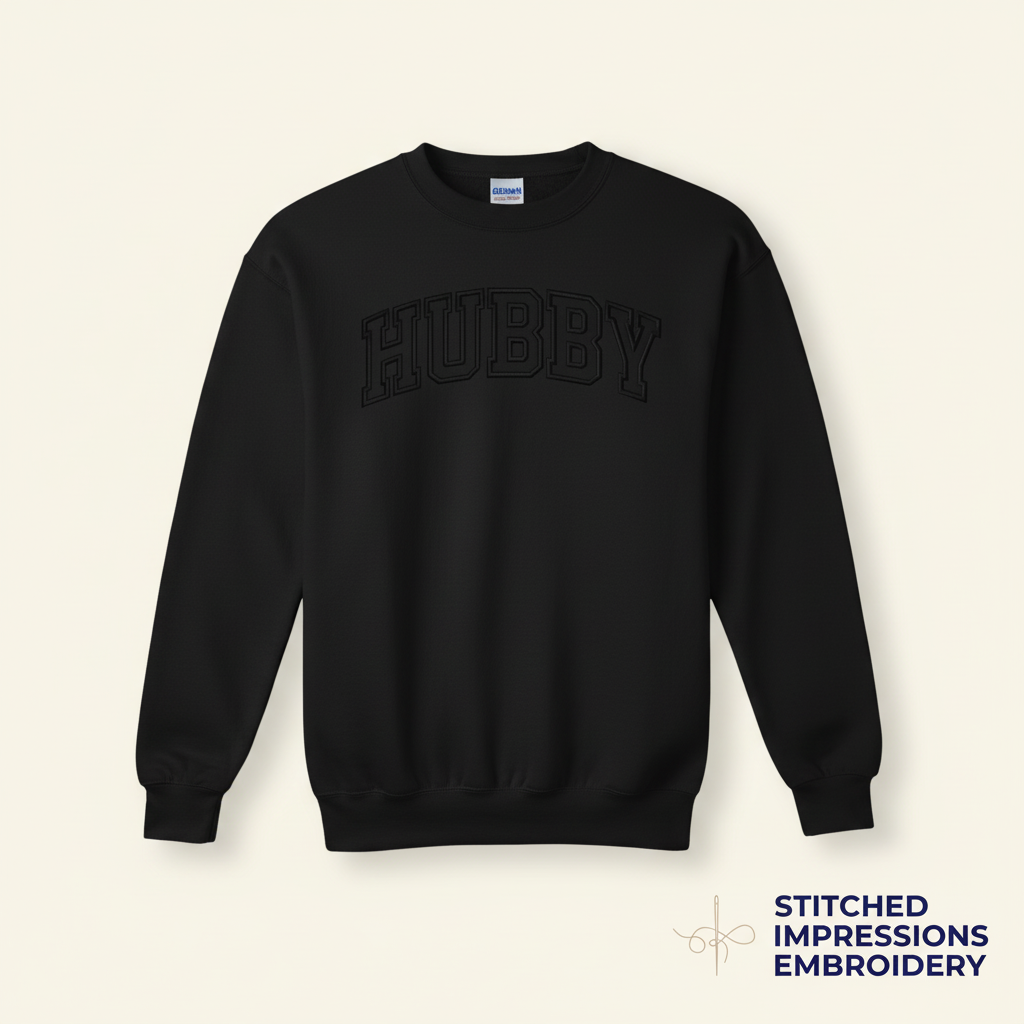 Black Hubby Sweatshirt