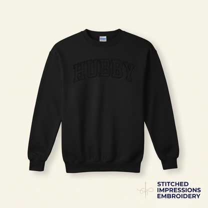 Black Hubby Sweatshirt