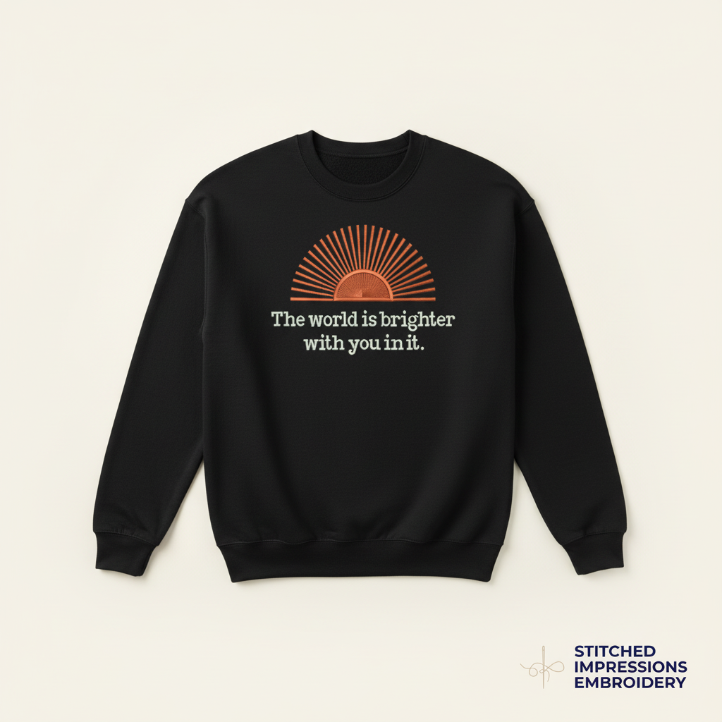 Black World is Brighter Sweatshirt