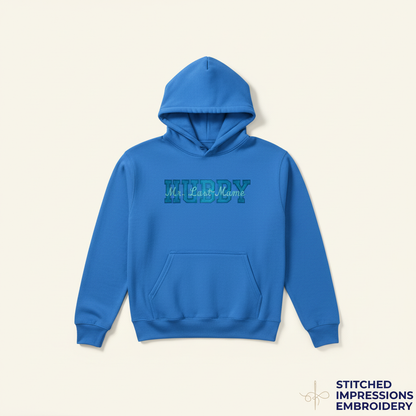 Blue Hubby Hoodie
