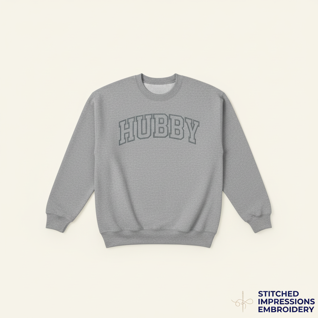 Grey Hubby Sweatshirt