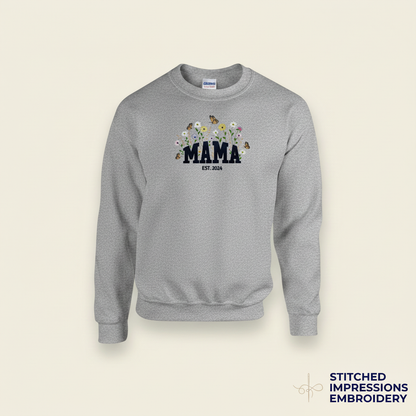 Grey Spring Mama Matching Sand