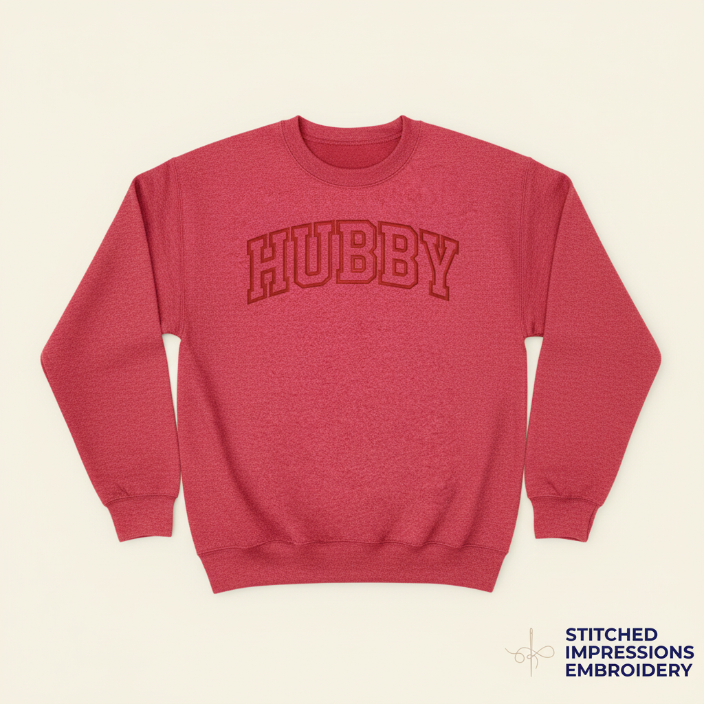 Red Hubby Sweatshirt