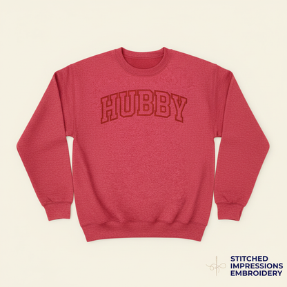 Red Hubby Sweatshirt