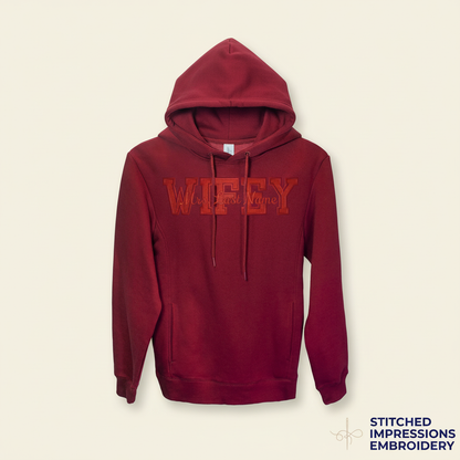 Red Wifey Hoodie