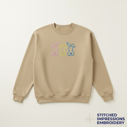Sand Bunny Trio Sweatshirt Exact